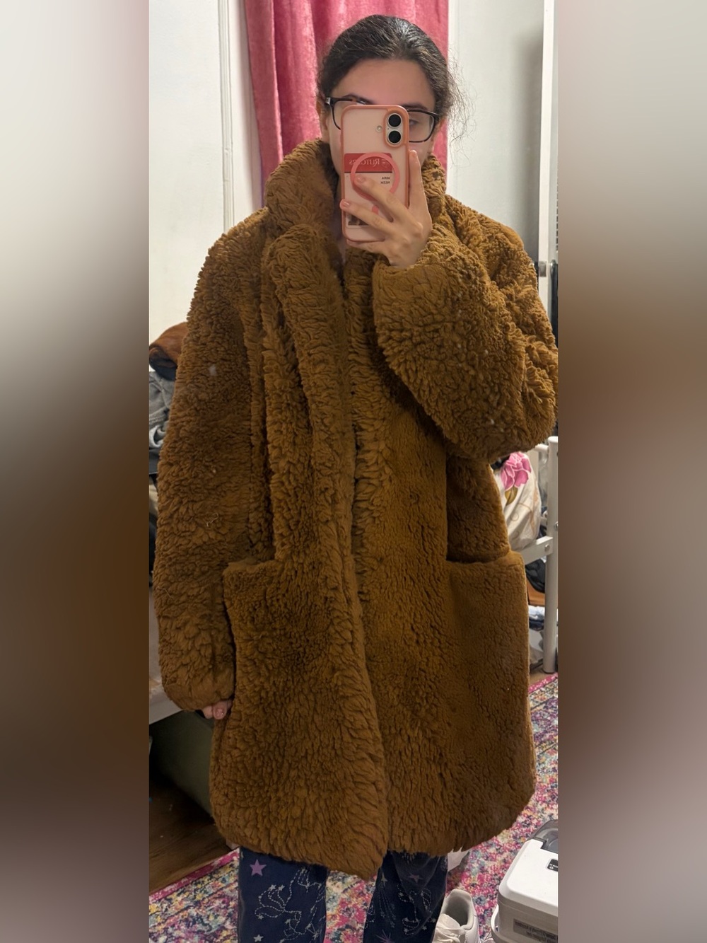 Teddy Faux Fur Coat